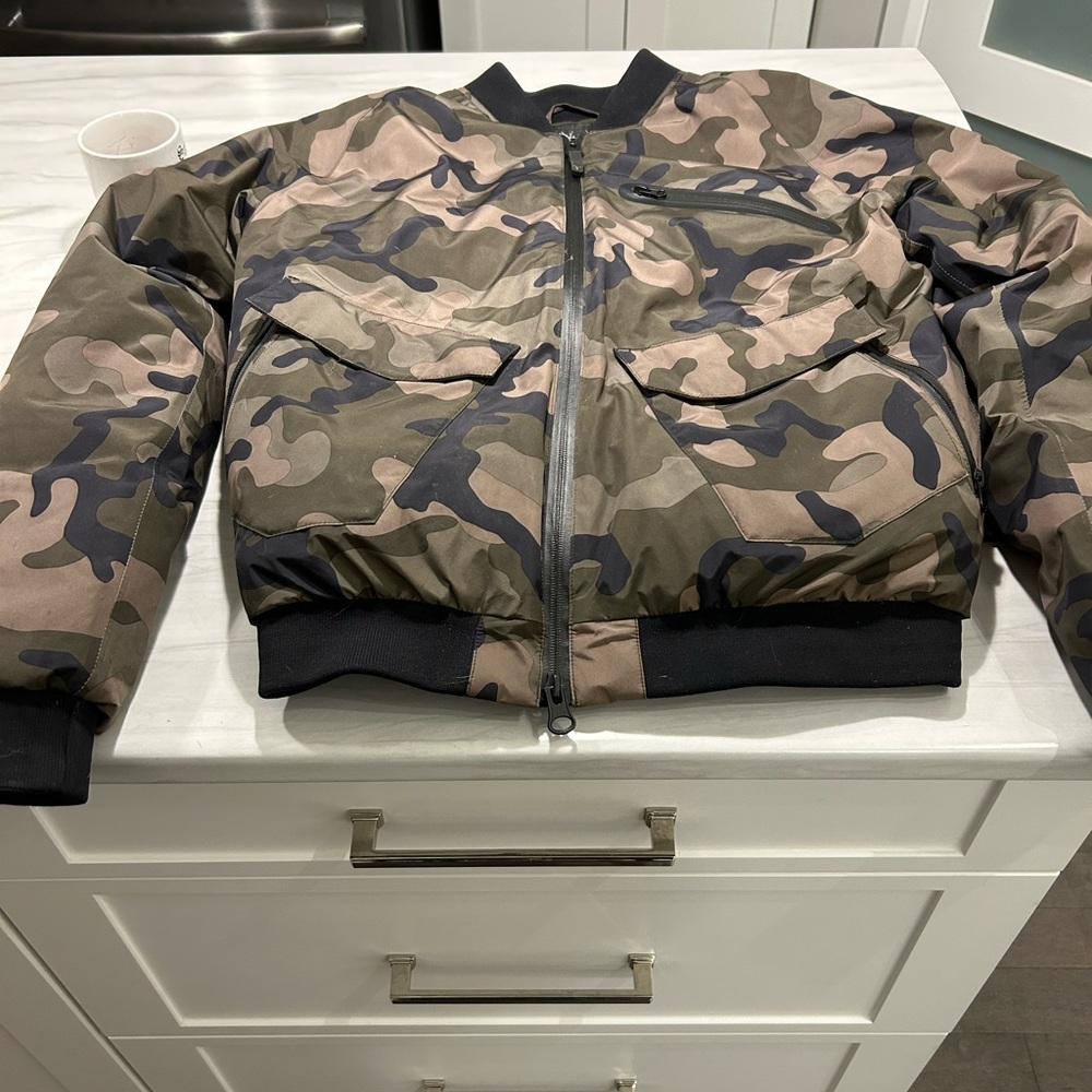Nobis Camo bomber jacket